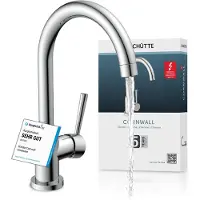 Schutte 79119U CORNWALL - Robinet de lavabo, faible pression, finition chrome