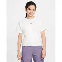 Nike T-Shirt 'ESSNTL' noir / blanc cassé