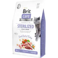 Brit Care Grain-free Sterilized Weight Control Cat Feed 2kg Clair