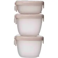B.Box Lot de 3 boîtes à goûter B.box – rose