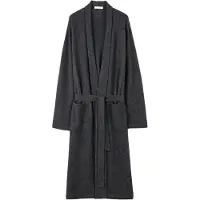 GOBI Cashmere Peignoir long 'Men's Cashmere Robe' anthracite