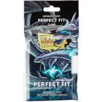 Dragon Shield Sleeves Small X100 Perfect Fit Transparent Format Japonais