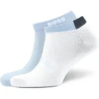 BOSS Lot de deux paires de chaussettes basses en mélange doux de bambou
