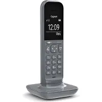Gigaset Téléphone DECT analogique CL390 avec identification de l'appelant Gris