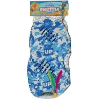Johntoy Jeu Smash Shuttle pour l'extérieur - jouet de badminton coloré