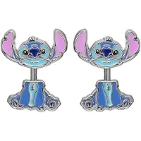 Lilo & Stitch Clous d'oreilles Disney de - Stitch - pour Unisexe - couleur argent - Taille Standard