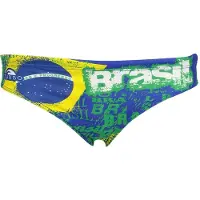 Turbo Happy Brazil Swimming Brief Multicolore L Homme
