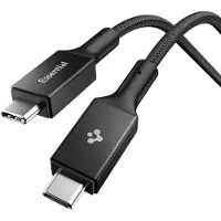Spigen Essential EB10010CC, 1 m, USB-C, USB-C, USB 3.2 Gen 1 (3.1 Gen 1), 5 Gbit/s, noir