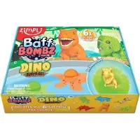 ZIMPLI KIDS Jouets de bain Dino Surprise Bombes de bain 6 pièces Multicolor