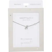 Depesche Collier Signe du zodiaque Sagittaire couleur argent Heart of Gold