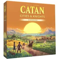 Asmodee CATAN Cities and Knights Expansion 6th Edition (Anglais, 3 - 4 Joueur)
