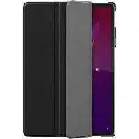 Just in Case Smart Tri-Fold Book Hülle Schwarz Lenovo Yoga Tab (Lenovo Yoga Tab), Étui pour tablette, Noir