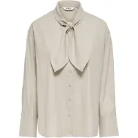 ONLY Chemisier 'ONLDISAKO' beige foncé