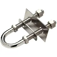 Seachoice Bow Eye Clamp Argenté Thread 87 mm