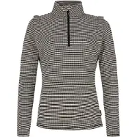 Protest Ivory Half Zip Fleece Noir S Femme