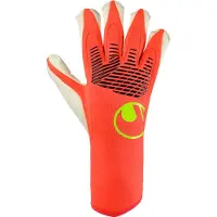 Uhlsport Fangmaschine Absolutgrip Hybd Goalkeeper Gloves Rouge,Orange 9.5