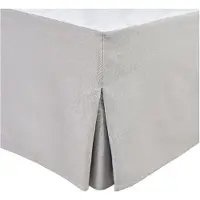 HOME LINGE PASSION Enveloppe de couette - - 160 x 200 cm + 30 cm - Gris clair