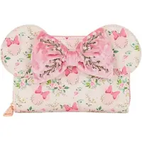 Loungefly Porte-monnaie Disney Minnie avec motif floral