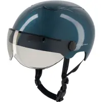 Cosmo Connected Casque vélo Fusion+ Bleu marine métallisé