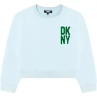 DKNY D35s49 Sweatshirt Bleu 16 Years Fille