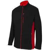 VELILLA Veste polaire bicolore VELILLA Noir / Rouge XL