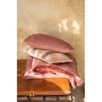 Vivaraise Plaid Michka terracotta - 220 x 240 cm