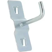 VAR Simple Short Hook 10 Units Argenté