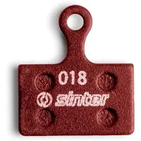 Sinter 018 Shimano K Mtb Standard Organic Disc Brake Pads 25 Units Rouge