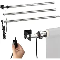 Bresser Mr-300 Electric System 1 Roll Studio Background Noir