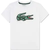 Lacoste Kids 947072 Short Sleeve T-shirt Blanc 14 Years Garçon