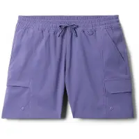 Columbia Tech Trail Utility Girls Shorts Violet 12-13 Years Fille