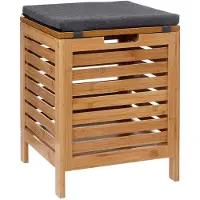 Five Banc De Rangement En Bambou