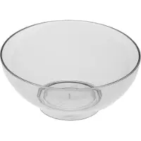Papstar FINGER FOOD 50 BOLS ROND Ø 7, 2 CM X 3 PLASTIQUE TRANSPARENT "CRYSTAL"