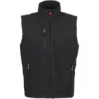 Payper Veste softshell CREEK PAD VEST ULTRALITE ANTHRACITE/NOIR Gr.XXL S00904