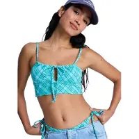 Roxy Essentials Pt Tank Bikini Top Bleu XS Femme