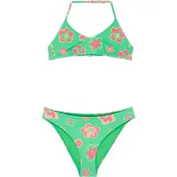Roxy Tropicool Basic Tringle Bikini Vert 10 Years Fille