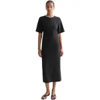 Scotch & Soda Ufu01426t Short Sleeve Midi Dress Noir XL Femme