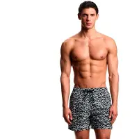 Emporio Armani pour homme. EM000583_AF20440 Maillot de bain à recouvrement bleu marine (S), Beachwear, Polyester