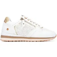 Xti pour femme. 14516301-BLANCO Formateurs 145163 blanc (37), Plat, Fermeture éclair, Casuel