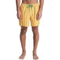 Quiksilver Stretch Printed Volley 16´´ Swimming Shorts Jaune 2XL Homme