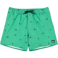 Quiksilver Stretch Printed Volley 16´´ Swimming Shorts Vert S Homme