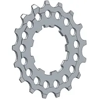 Miche Pignon central Shimano 9 vitesses, argent, 29 dents