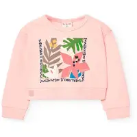 Boboli Fleece Sweatshirt Rose 8 Years Fille