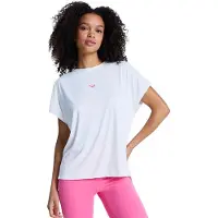 Roxy Move Free 2 Short Sleeve Top Blanc M Femme