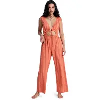 Roxy Sintra Moon Sleeveless Jumpsuit Orange XL Femme