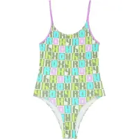Roxy Letter Up Swimsuit Vert 14 Years Fille