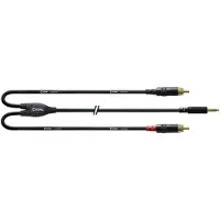 Cordial Câble Y Bretelle Minijack/RCA 6 M