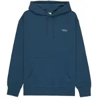 Element Co Emb Hoodie Bleu S Homme