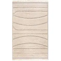 Vivaraise Tapis Solan 2 neige - 200 x 290 cm