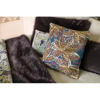Vivaraise Maxi Plaid Recyclé Nolan Caviar 180 X 220 Cm Vivaraise